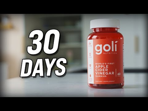 I Tried Goli Apple Cider Vinegar (ACV) Gummies for 30 days