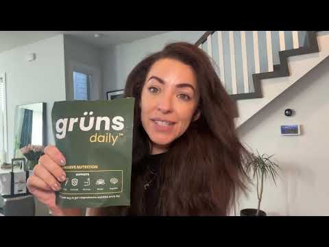 I Tried Grüns Super Greens Gummies for Two Weeks… Worth It? 🍏💚