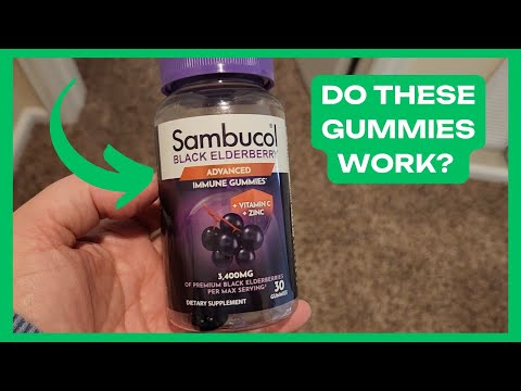 Sambucol Elderberry Gummies Review | BEST ELDERBERRY GUMMIES?