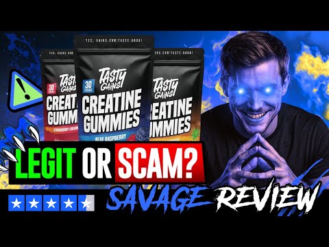 Tasty Gains Review: Creatine Gummies vs Powder Truth (2026)